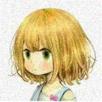 动漫女生头像幻想星野披风仰望胸像